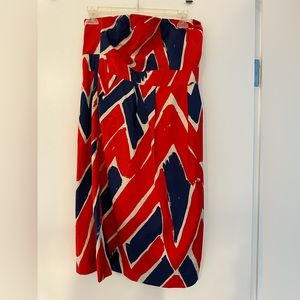 Anthropologie strapless size 8 with pockets